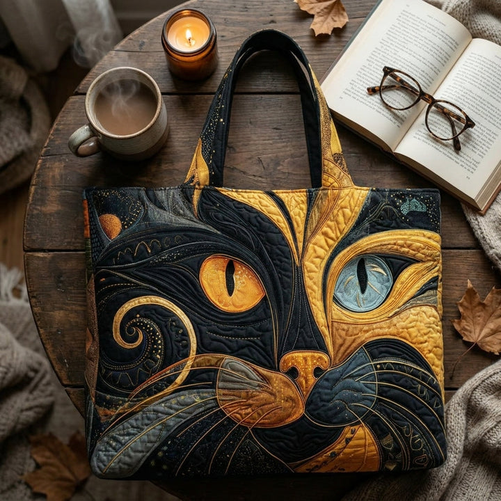 Bolso Artesanal — Gato Místico: combinado