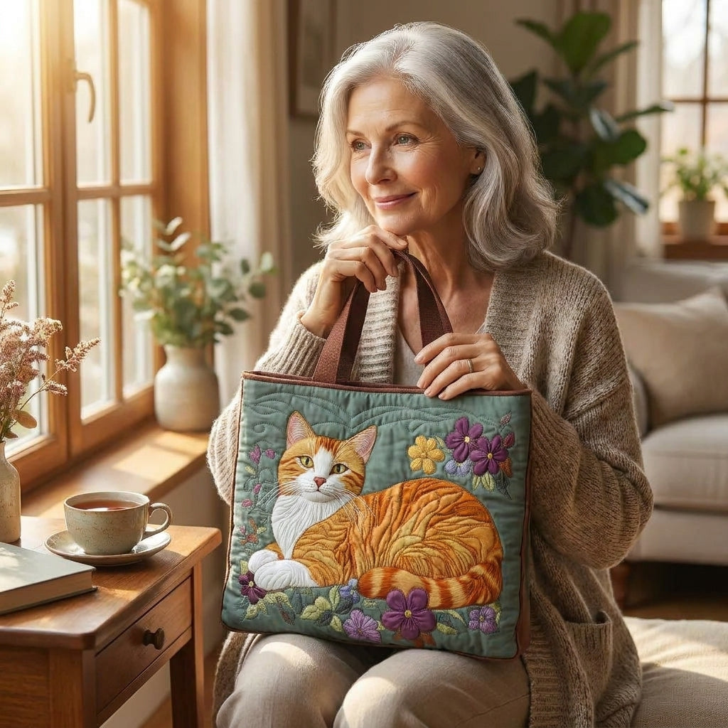 Bolso Artesanal — Gato Naranja: en contexto