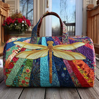 Bolso de Viaje Acolchado — Flor en Vuelo
