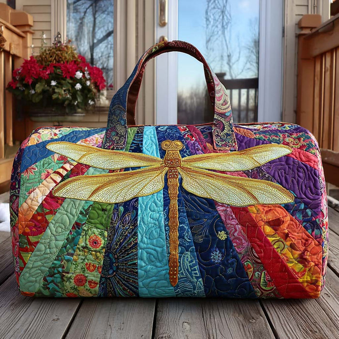 Bolso de Viaje Acolchado — Flor en Vuelo