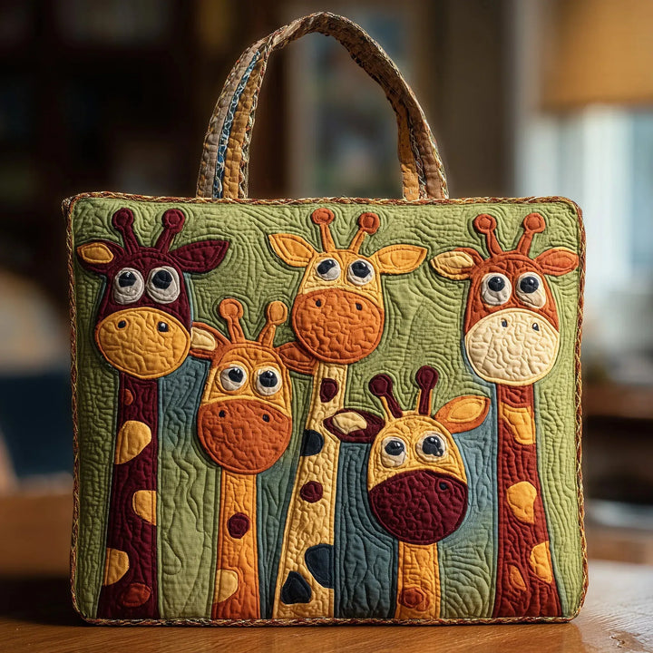 Bolso Tote Acolchado — Jirafa