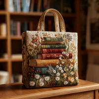 Bolso Artesanal Acolchado — Estampado Floral