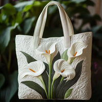 Bolso Artesanal Acolchado — Azucenas Blancas