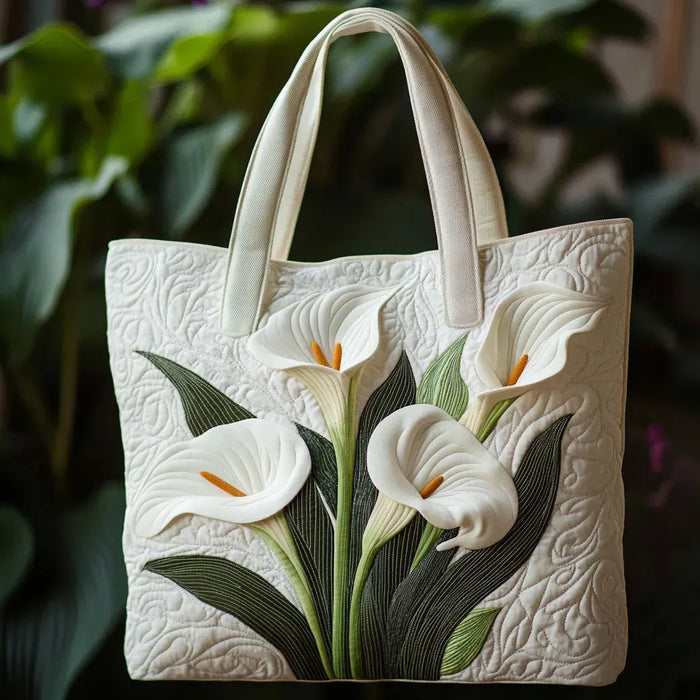 Bolso Artesanal Acolchado — Azucenas Blancas