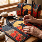 Bolso de Viaje Acolchado — Gato al Atardecer 5