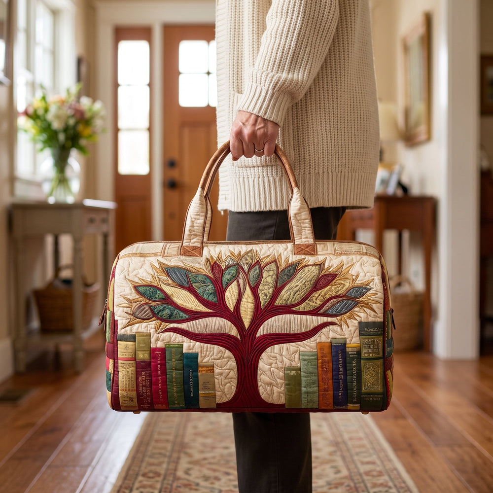 Bolso de Viaje Acolchado — Árbol del Conocimiento: en uso