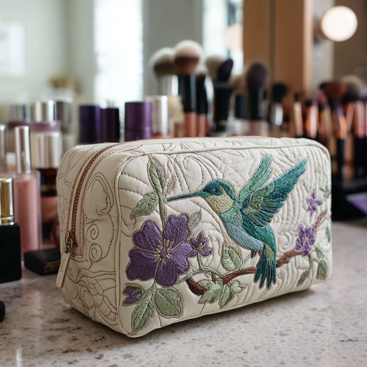 Neceser Acolchado — Colibrí en Flor