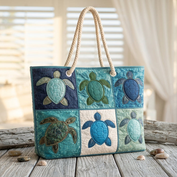 Bolso de Playa — Tortuga Azul
