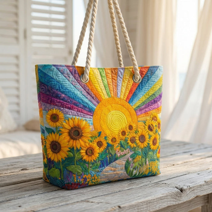 Bolso de Playa — Sol de Arcoíris