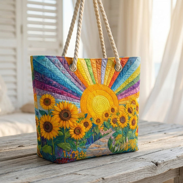 Bolso de Playa — Sol de Arcoíris