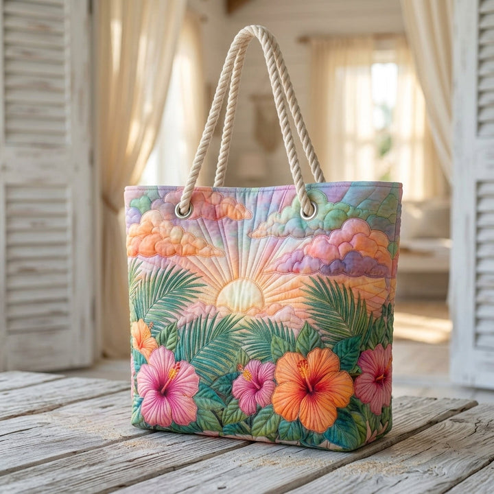 Bolso de Playa — Amanecer Tropical