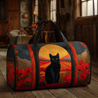 Bolso de Viaje Acolchado — Gato al Atardecer 1