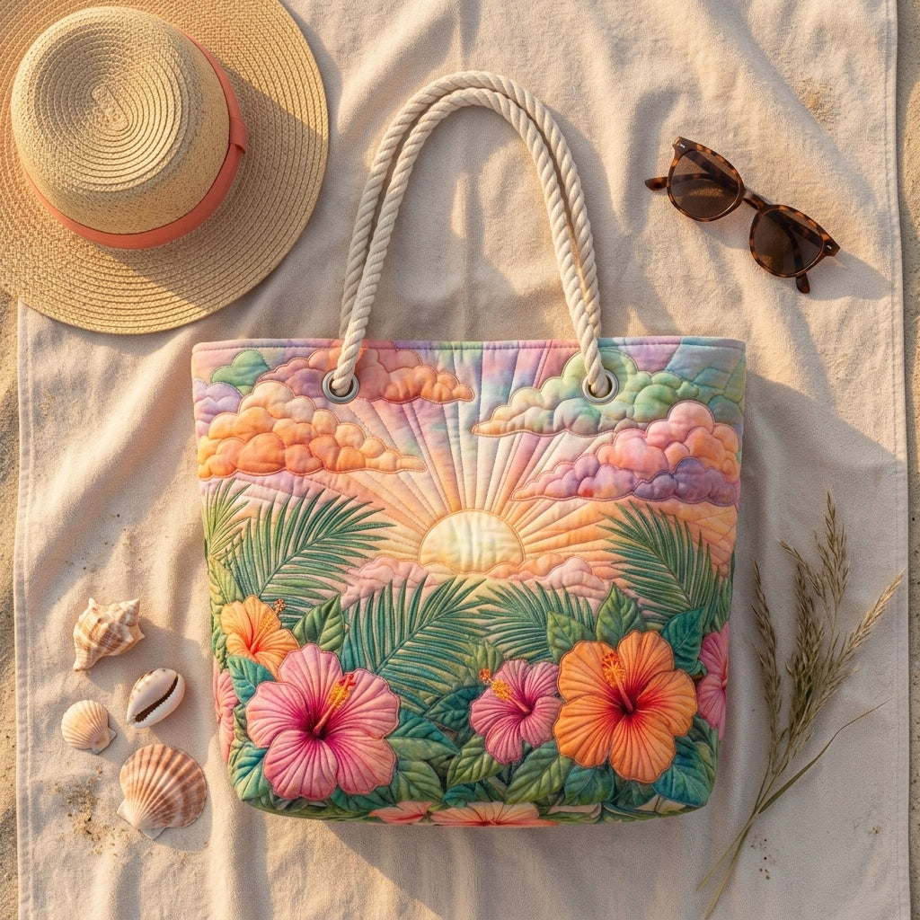 Bolso de Playa — Amanecer Tropical