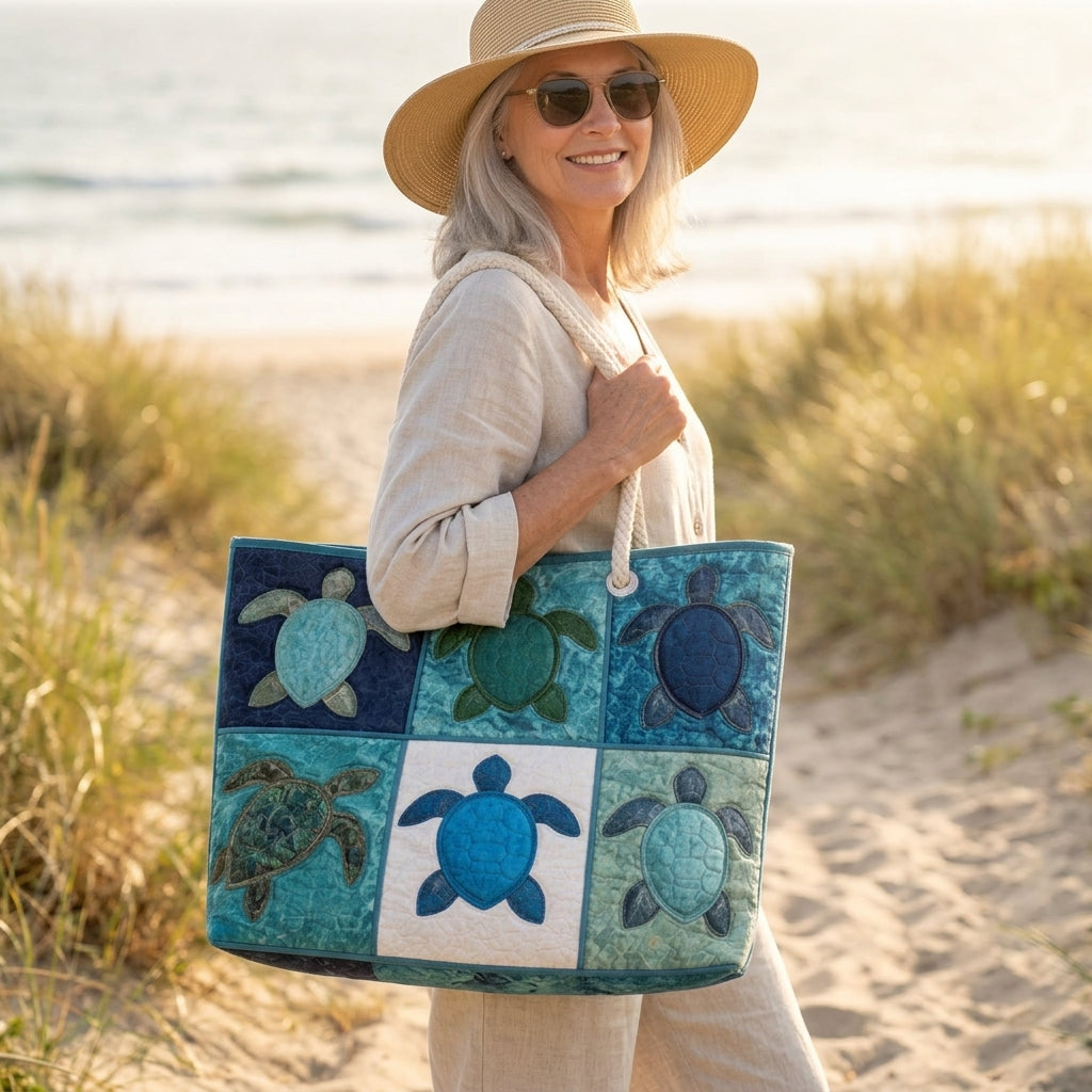 Bolso de Playa — Tortuga Azul