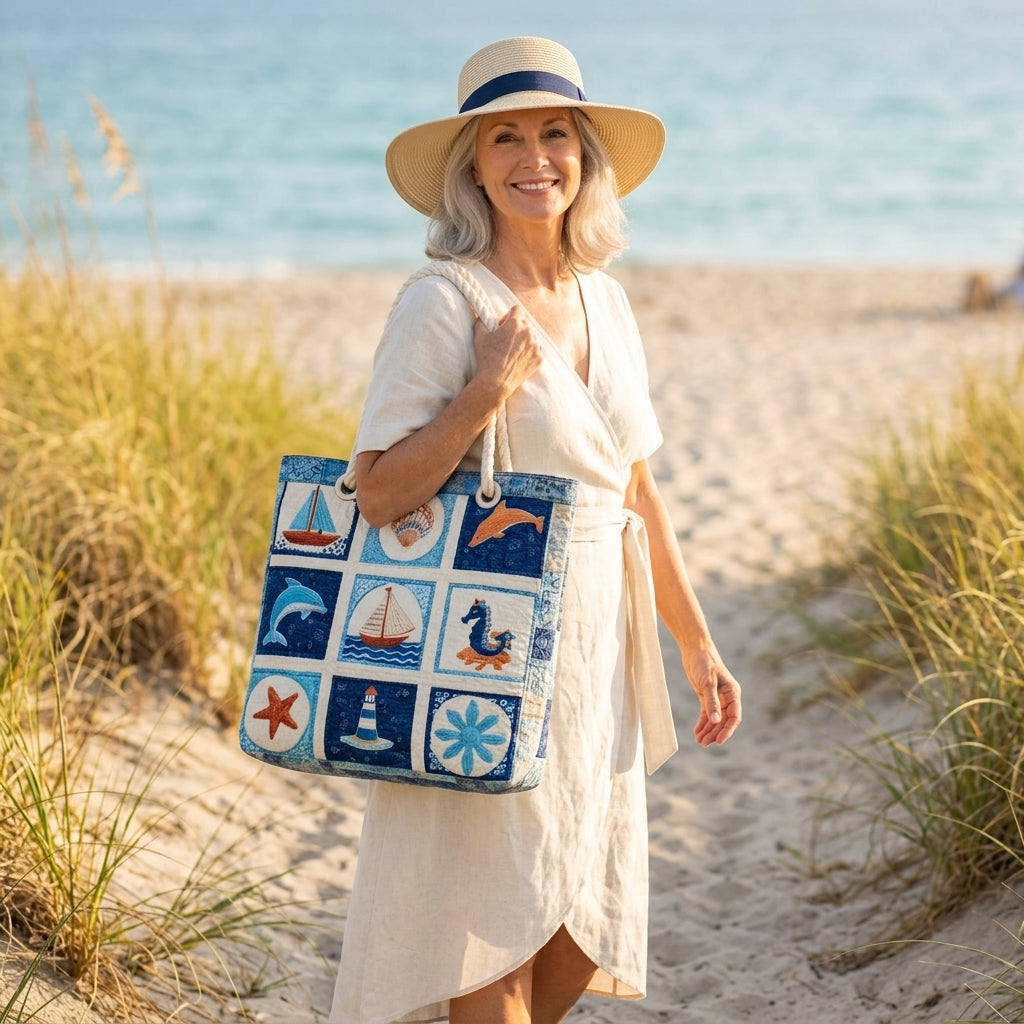 Bolso de Playa — Criaturas Marinas