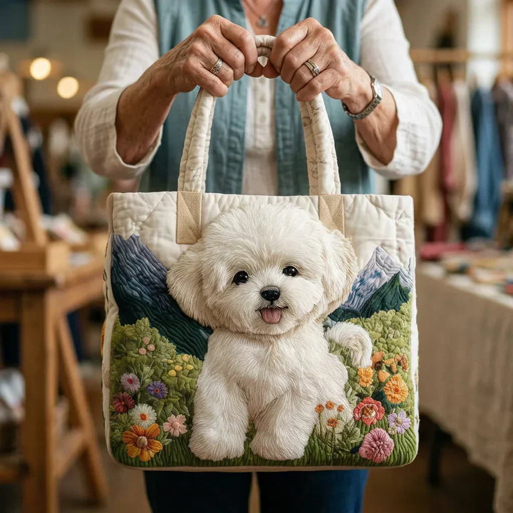 Bolso Artesanal Acolchado — Perro Encantado