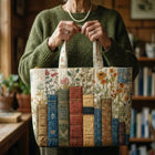 Bolso Artesanal Acolchado — Libros y Flores 2