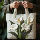 Bolso Artesanal Acolchado — Azucenas Blancas 2