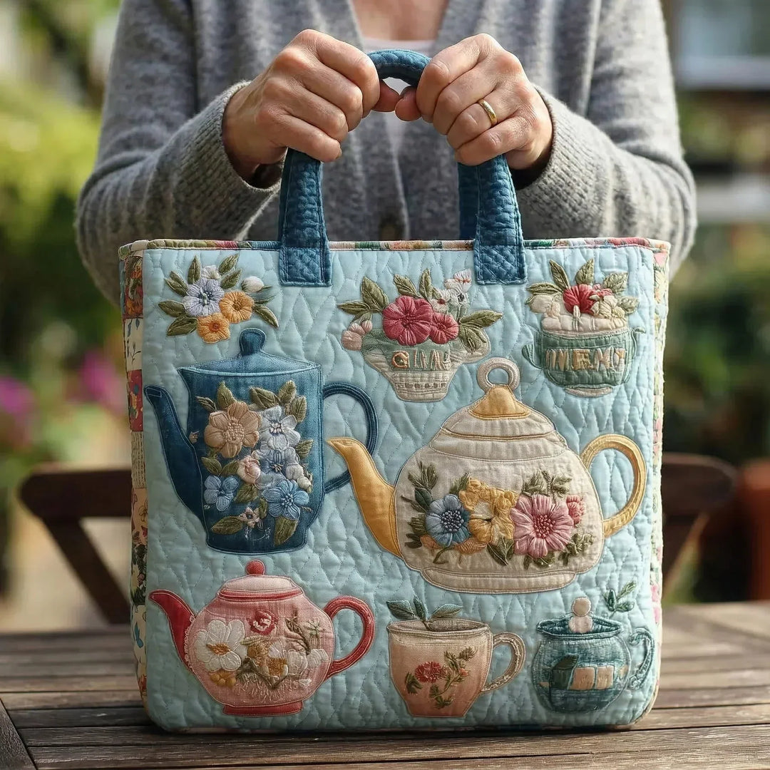 Bolso Acolchado — Estampado Floral