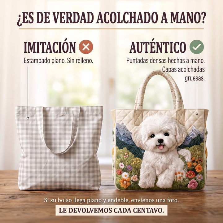 Bolso Artesanal Acolchado — Perro Encantado
