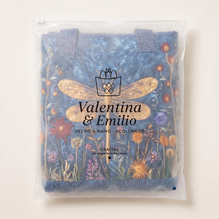 Bolso Acolchado — Libélula Dorada