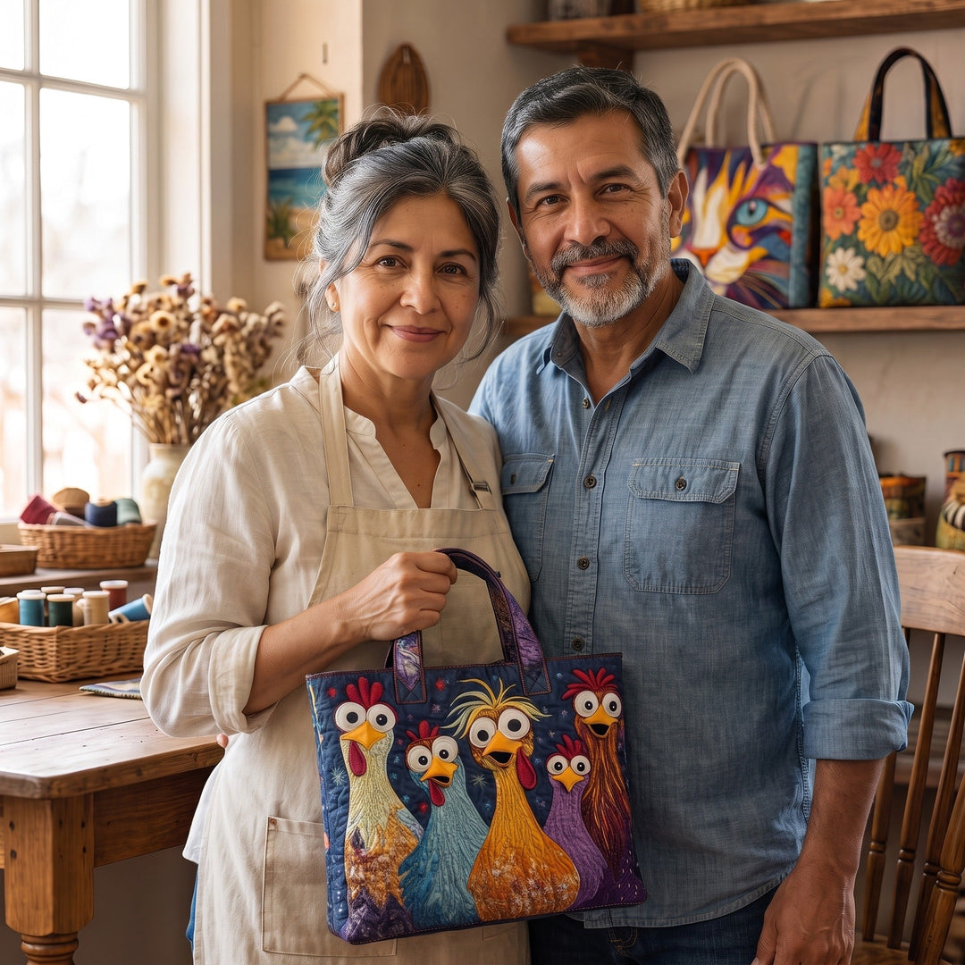 Bolso Artesanal — Cinco Gallinas de Colores