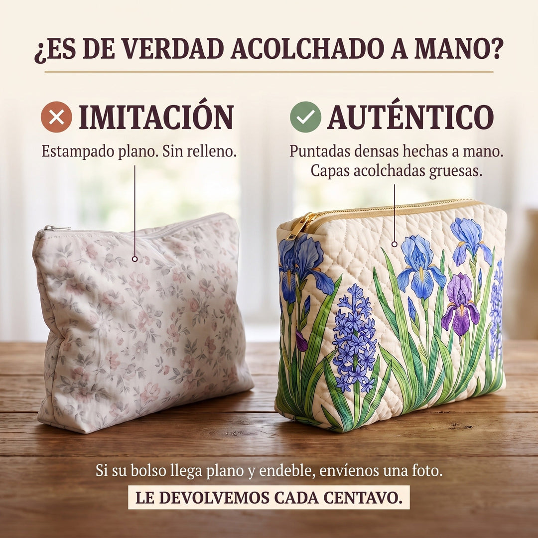 Neceser Acolchado — Floración de Luz