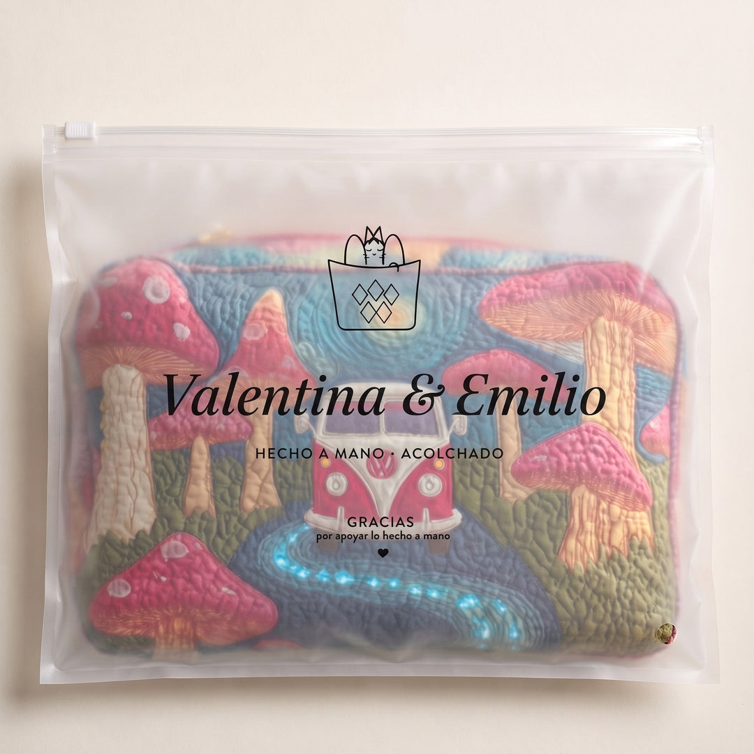 Neceser Acolchado — Sueño Hippie Cósmico