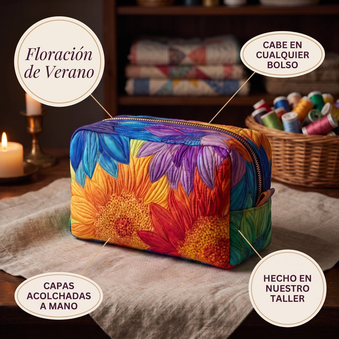 Neceser Acolchado — Floración de Verano