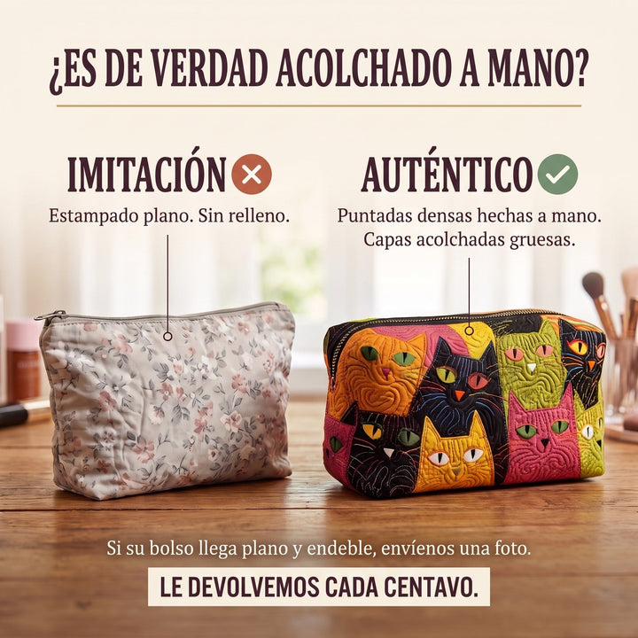 Neceser Acolchado — Jardín de Gatos
