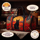 Bolso de Viaje Acolchado — Gato al Atardecer 4