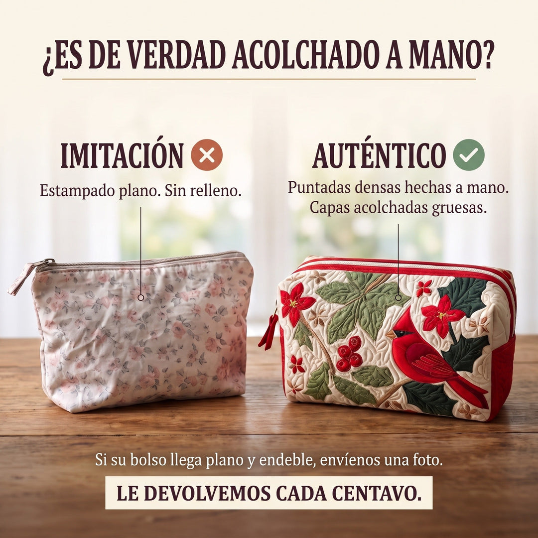 Neceser Acolchado — Cardenal y Acebo