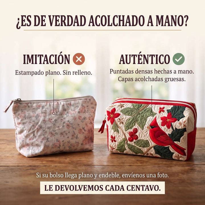 Neceser Acolchado — Cardenal y Acebo