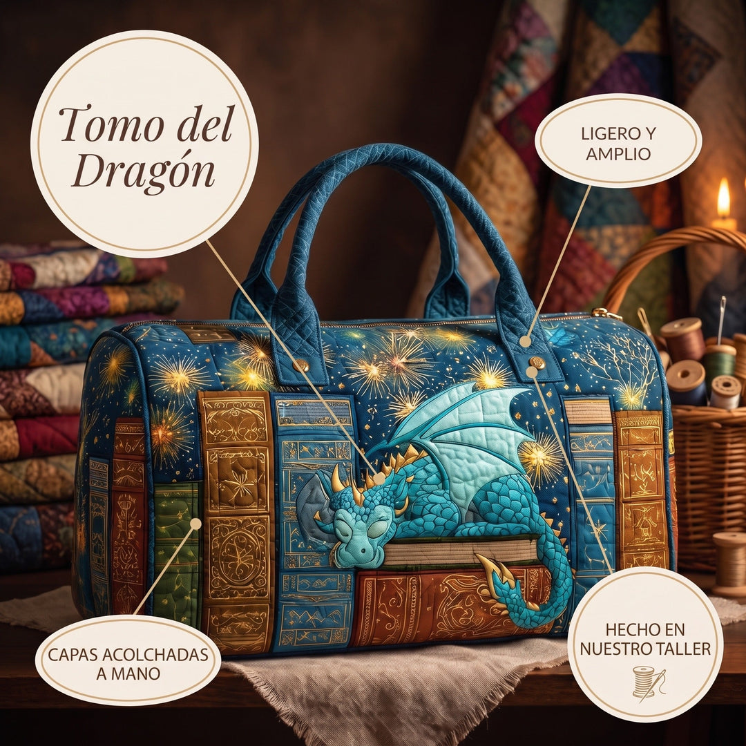 Bolso de Viaje Acolchado — Tomo del Dragón
