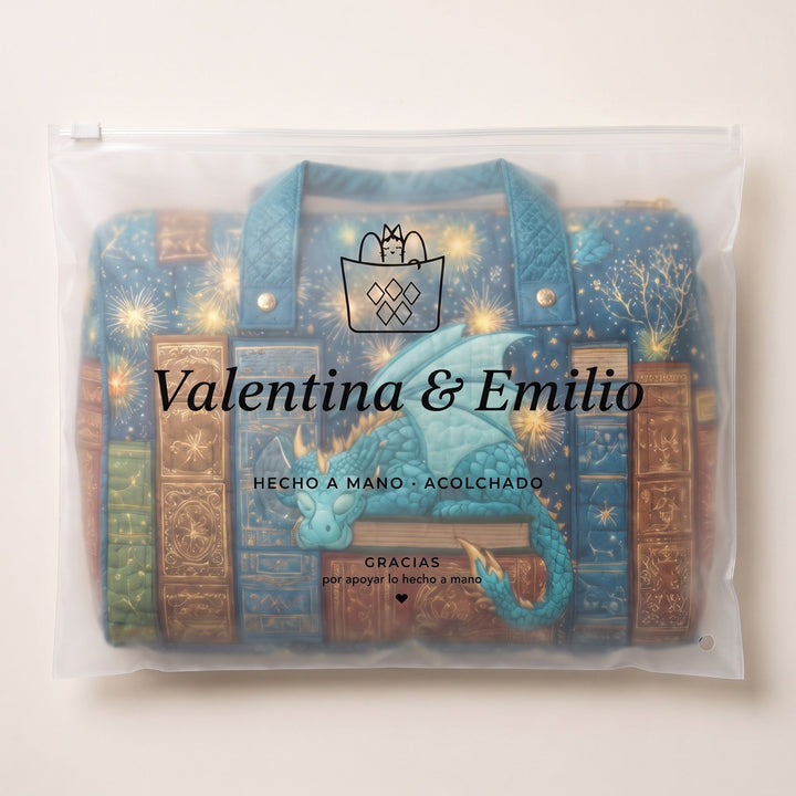 Bolso de Viaje Acolchado — Tomo del Dragón