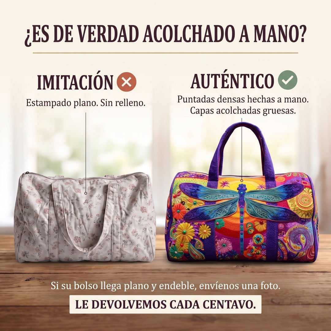 Bolso de Viaje Acolchado — Cielos de Seda