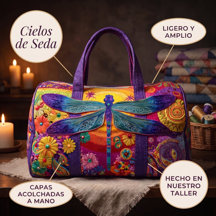 Bolso de Viaje Acolchado — Cielos de Seda
