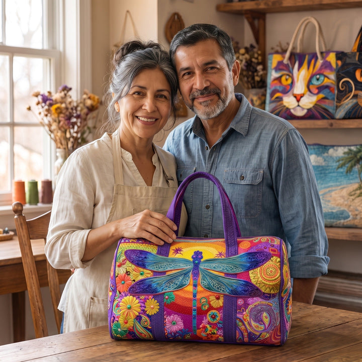 Bolso de Viaje Acolchado — Cielos de Seda