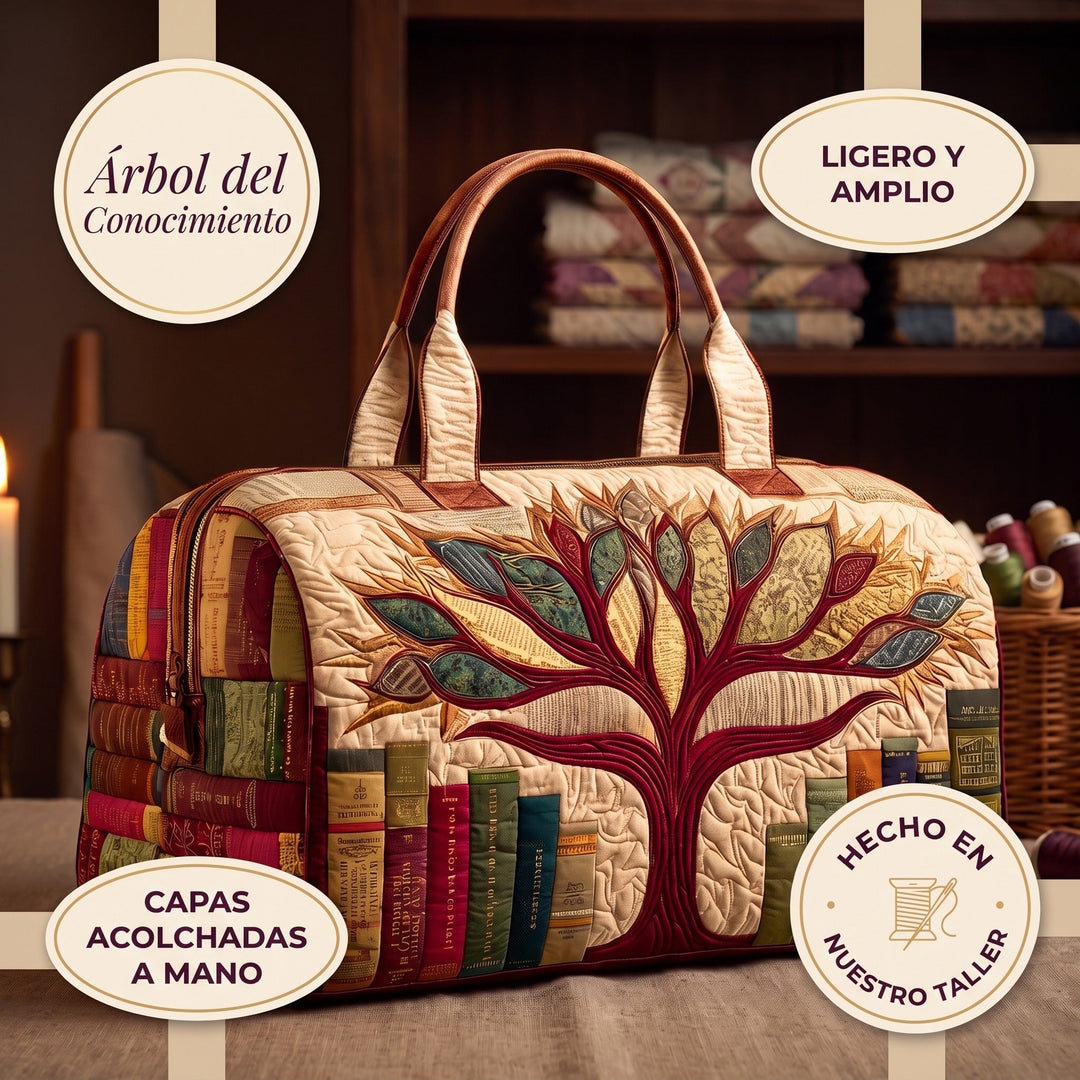 Bolso de Viaje Acolchado — Árbol del Conocimiento
