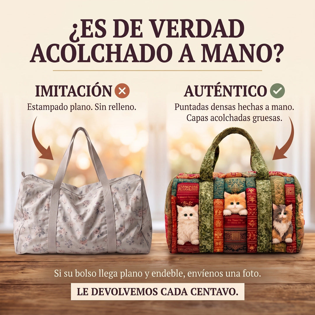 Bolso de Viaje Acolchado — Capítulo de Gatos