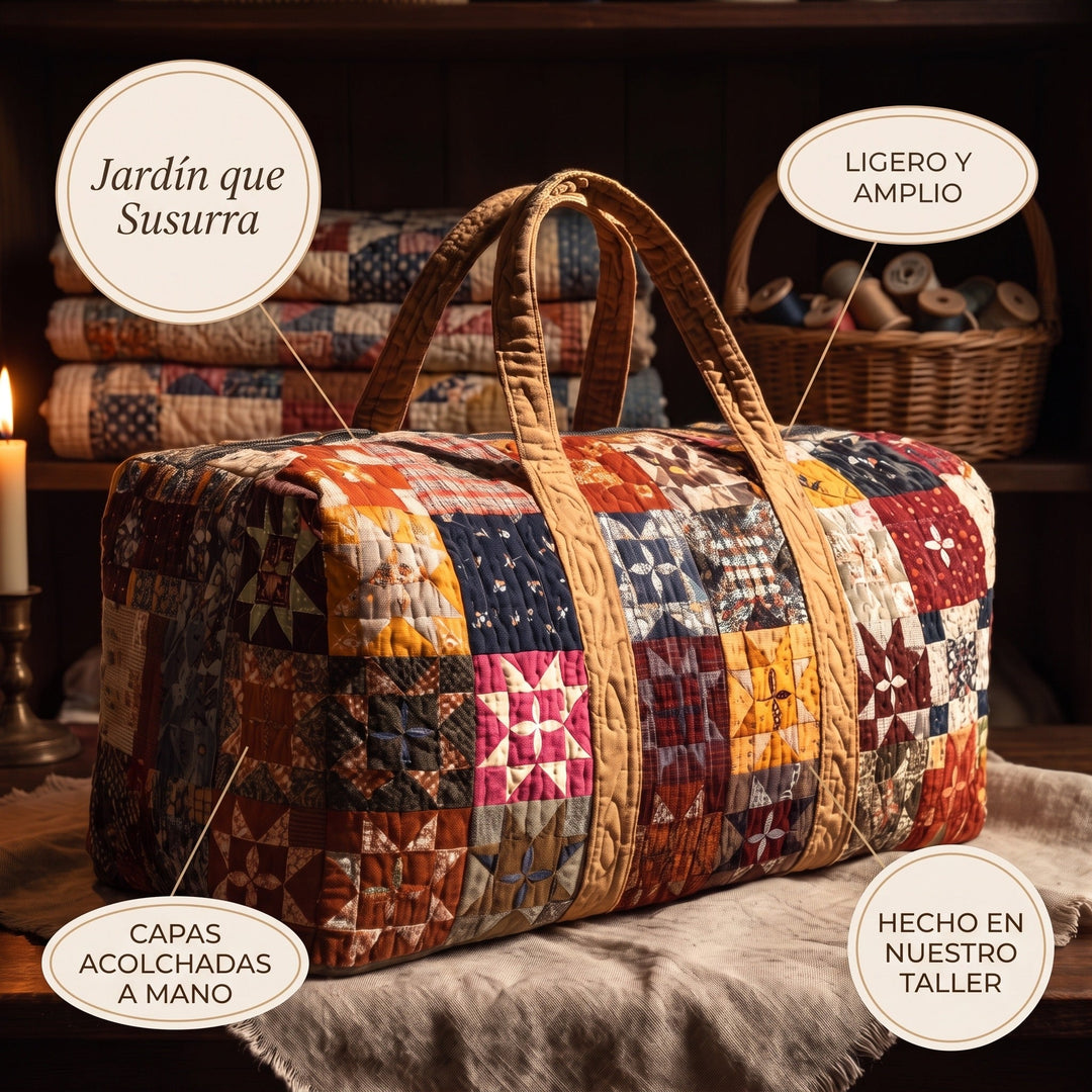 Bolso de Viaje Acolchado — Jardín que Susurra