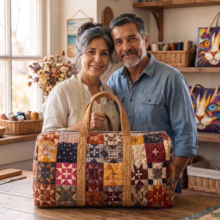 Bolso de Viaje Acolchado — Jardín que Susurra