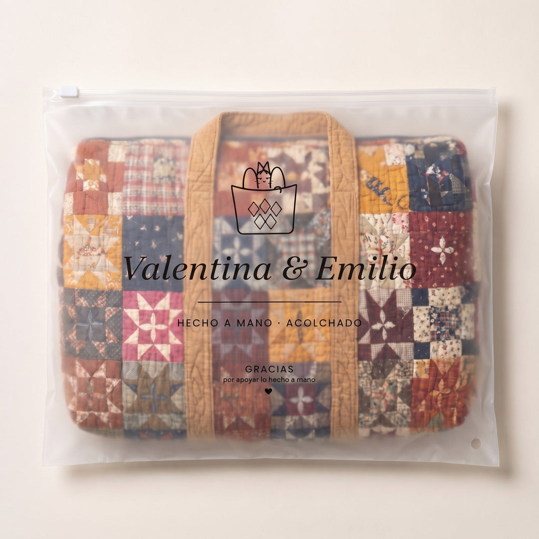 Bolso de Viaje Acolchado — Jardín que Susurra