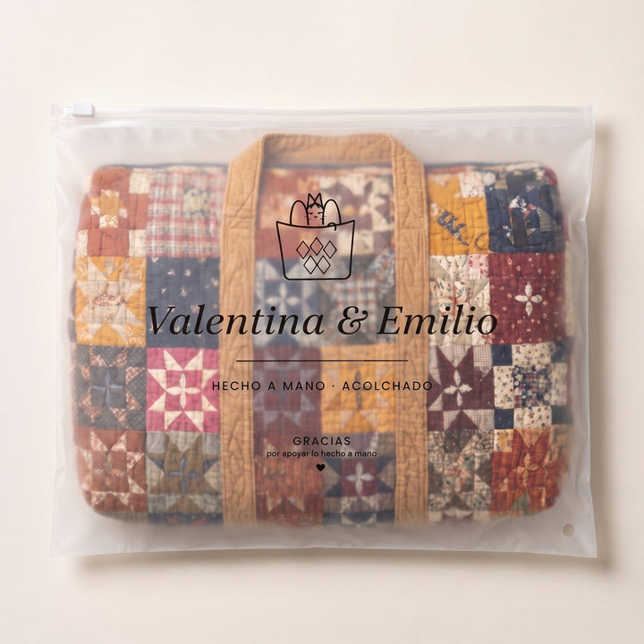 Bolso de Viaje Acolchado — Jardín que Susurra