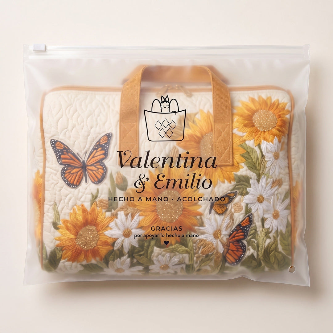 Bolso de Viaje Acolchado — Campos Luminosos