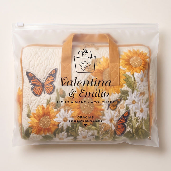 Bolso de Viaje Acolchado — Campos Luminosos