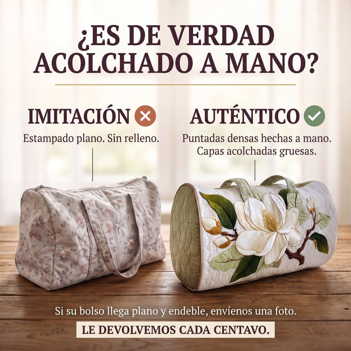 Bolso de Viaje Acolchado — Gracia Florecida