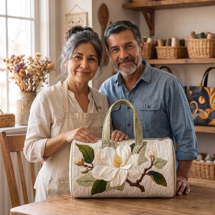 Bolso de Viaje Acolchado — Gracia Florecida