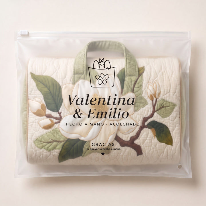 Bolso de Viaje Acolchado — Gracia Florecida