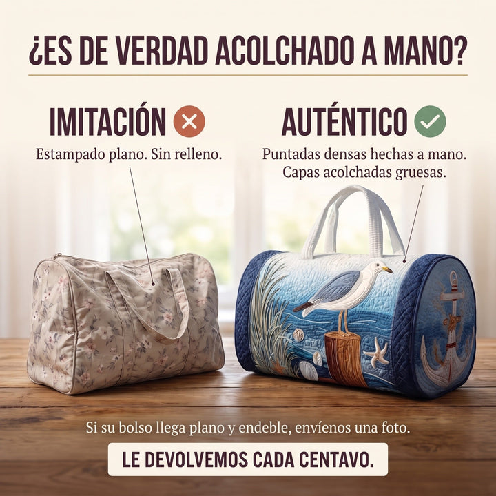 Bolso de Viaje Acolchado — Gaviota Costera